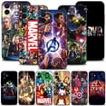 thumbnail image 2 of Funda de silicona de superhéroes de Los Vengadores de Marvel, carcasa fina para iPhone 15, 14, 13, 12, 11 Pro Max, Mini, XS, X, XR, 7, 8 Plus, 2 of 5