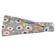 thumbnail image 4 of Diadema deportiva con estampado europeo y americano, diadema de yoga, banda para el cabello, banda absorbente del sudor, diadema de ala ancha antitranspirante para mujer, 4 of 6