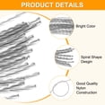thumbnail image 2 of Uxcell 80-Pack Pre-Cut Trimmer Line, 0.095 Inch x 8 Inch Spiral Nylon String, Replacement Line for Trimming Grasses and Weeds [Gray,Black], 2 of 7