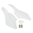 thumbnail image 2 of jinwen Motorcycle Side Windshields Wind Deflectors, Acrylic Windscreen Side Fairing High Performance, Easy Installation for R18 B Clear, 2 of 9