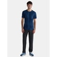 thumbnail image 2 of Athletic Works Men's Open Leg Fleece Pants, Sizes XS-4XL, 2 of 5
