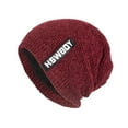 thumbnail image 2 of Herrnalise Outdoor Winter Adult Warm Solid Color Hats Plush knitted Woolen Hat, 2 of 5