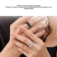thumbnail image 3 of Smart Health Ring, IP68 Waterproof  Motion Monitoring Fitness Ring Rechargeable Health Tracker, Energy Saving Pedometer, Promote  Life, Gift Option, 3 of 7