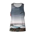 thumbnail image 4 of Haiem 3d Lighthouse in the Surf Men Workout Tank Top Gym Bodybuilding Sleeveless Muscle T Shirts Athletic Tank Breathable Workout Shirt-Large, 4 of 9
