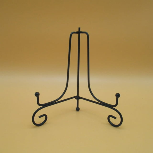 HLONK Stand Display Plate Iron Holder Easelstands Photo Heavy Duty Large Picture Frame Decorative Table Easels