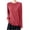 Red, variant on GigrtiJin Women's Long Sleeve Shirts Basic Baggy Pullover Tops Round Neck Lightweight Solid Color Shirts