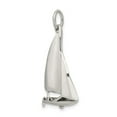 thumbnail image 5 of FB Jewels Sterling Silver Antiqued Sailboat Charm, 5 of 5