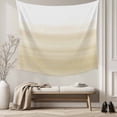thumbnail image 5 of Beige White Stripes Tapestry for Bedroom Wall Hanging Tapestry, Farmhouse Modern Gradient Lines Ceiling Backdrop Tapestries Poster Blanket Wall Decor for Teens Room Living Room Dorm 51" x 59", 5 of 8