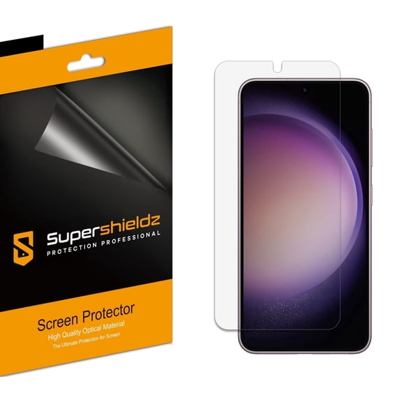 (3 Pack) Supershieldz Designed for Samsung Galaxy S23 5G Screen Protector, High Definition Clear Shield (PET)