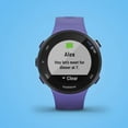 thumbnail image 2 of Restored Garmin 010-N2156-01 Forerunner 45S GPS Heart Rate Monitor Running Smartwatch (Iris) - Bundle With Fitness & Wellness Suite (WEYV, Yoga Vibes, Daily Burn) (Refurbished), 2 of 10