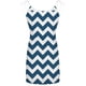 thumbnail image 4 of ICHUANYI Clearance Women Casual V-Neck Sleeveless Bandage Stripe Printing Loose Vest Sling Dress(Blue, M) ICHUANYI WER2023081005726, 4 of 6