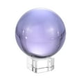 thumbnail image 1 of Unique Bargains 50mm/2' K9 Crystal Ball Decorative Ball with Gift Box and Crystal Stand Purple 1 Set, 1 of 5
