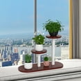thumbnail image 5 of TaTaai 1Pcs Plant Stand Indoor, Wood Plant Stands For Indoor Plants Multiple, Corner Tiered Flower Plants Shelf Stand for Living Room Bedroom, 5 of 5