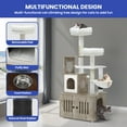 thumbnail image 6 of ModFusion All-in-One Cat Litter Box Enclosure, Climbing Tree, and Storage Solution - Covered Litter Box for Cats, 6 of 11