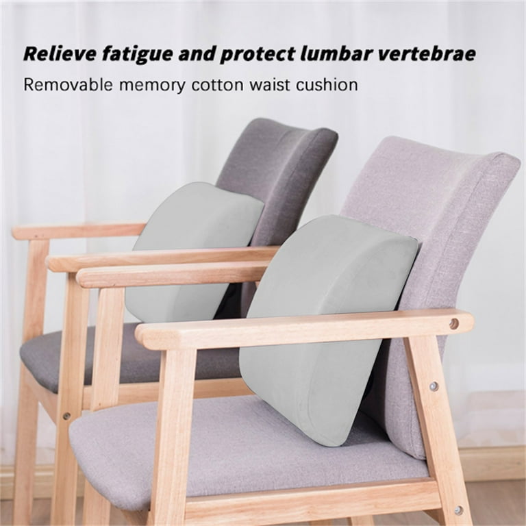  Cubii Cushii Back Lumbar Support Cushion for Back and Lower Back  Pain Relief - Universal Fit for Desk, Office, Kitchen Chairs, Couch Cushions  with Advanced Back Lumbar Support : Office Products