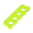 thumbnail image 1 of Separadores de dedos de espuma EVA para manicura, 20 piezas (10 pares) en color verde, suaves y cómodos para uso profesional y personal., 1 of 7