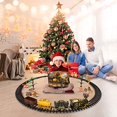 thumbnail image 2 of Train Set Toy with Remote - Upgraded Large Size Electric Train Toy Set with Dinosaurs, Battery-Powered Steam Locomotive Engine, Cargo Cars & Tracks, Gift Toys for Age 3 4 5 6 7 8+ Kids, Asso, 2 of 3
