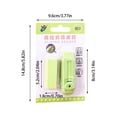 thumbnail image 3 of YIMWNYI Push Eraser with Wheel, Traceless and Low Scrap Design, Replacement Eraser for Easy Erasing, Ideal for Classroom and Homework Use, Durable and Interactive Tool, 3 of 4