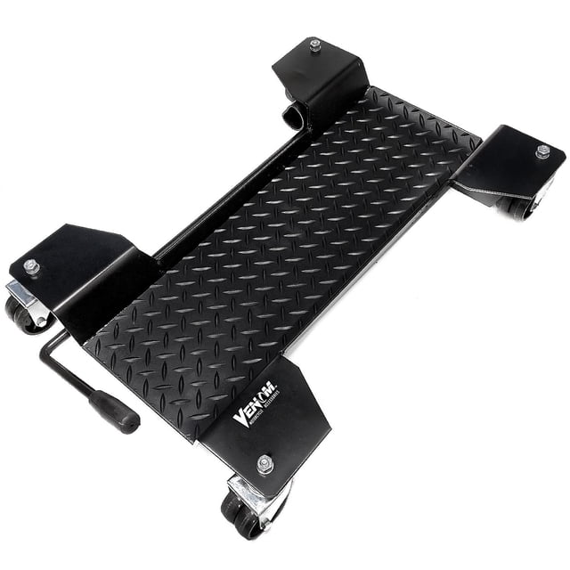 Venom Motorcycle Center Stand Mover Dolly Cruiser Park Compatible with Honda Rebel Fury Scrambler Custom Hawk