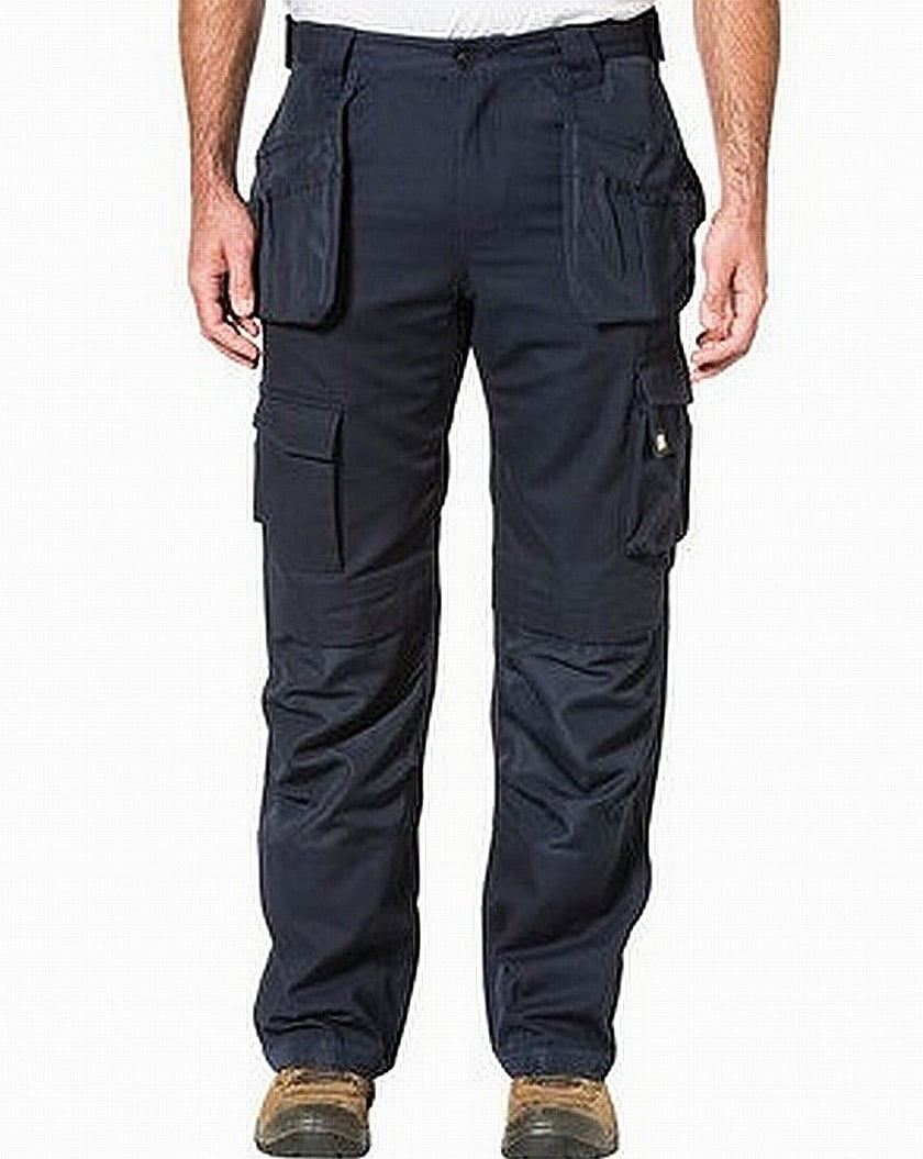 cat work pants elastic waist
