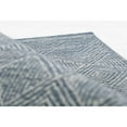 thumbnail image 5 of Momeni Mallorca Hand Hooked Wool Geometric Denim Area Rug 3'6" X 5'6", 5 of 10
