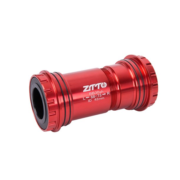Naiovety Rodamientos de soporte inferior ZTTO, piezas de ciclismo profesionales, accesorios de reemplazo de bicicletas maravillosas, soportes de bicicleta Ciclismo BB30 Rojo Naiovety OD002963-02B