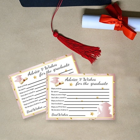 IFANLANDOR 30Pcs Graduate Greeting Cards Creative Festival Blessing Cards with Envelopes