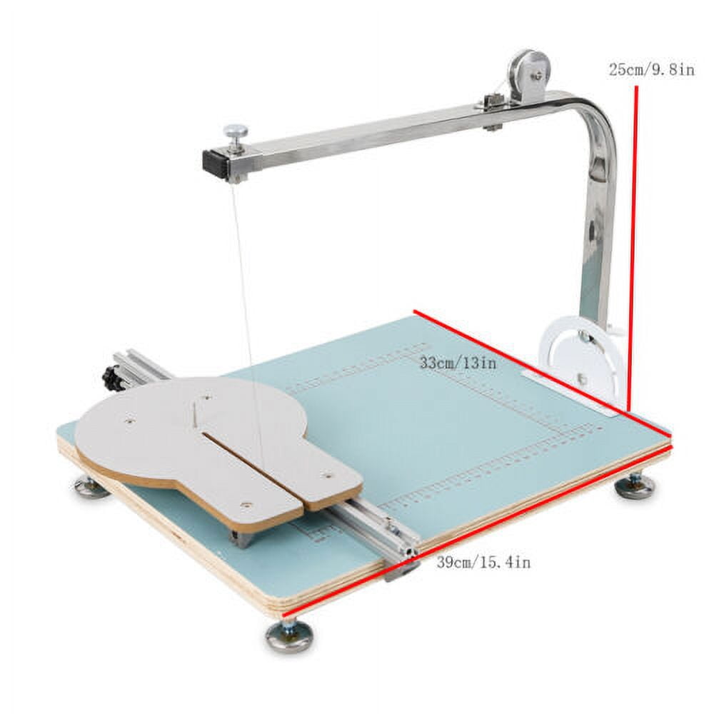 Desktop Hot Wire Foam Cutter Sponge Styrofoam Cutting Machine Working Table Tool