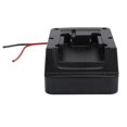 thumbnail image 3 of Battery Mount Connector Lithium Battery Adapter Power Connector Mount With Wires For  M18 18V Black, 3 of 8