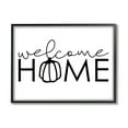 thumbnail image 2 of Welcome Home Autumn Typography Phrase Pumpkin Motif Inspirational Graphic Art Framed Art Print Wall Art, 2 of 5