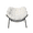 1PIECE-WHITE, variant on VIXLON Outdoor Rattan Papasan Chair Wicker Patio Chair with Thick Cushion Oversized Lounge Chairs for Balcony Porch Garden Yard