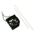thumbnail image 2 of GE Appliances WR60X23363 Refrigerator Condenser Fan Motor Assembly, 2 of 5