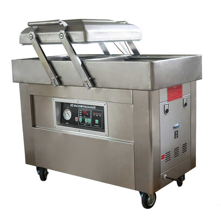 Commercial Tabletop Vacuum Sealing Machine with Dual Sealing Bars –  Technopack Corporation