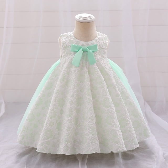 Robe d'Été pour Filles, Robe Évasée Fluide, Robe de Plage d'Été, Robes pour Ados 12-18 Mois