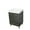 Dark Grey, variant on WindBay 24" Freestanding Bathroom Vanity, Dark Grey. White Integrated Countertop