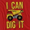 thumbnail image 2 of Tonka Play Dirty Women's T Shirt, Red, Small, 2 of 6
