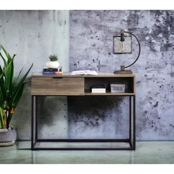 Composite Wood Construction | Writing Desk for Storing Essentials | Sleek and Durable Appearance