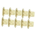 thumbnail image 4 of simhoa 10 Pieces Cabinet Door Hinges Cold Rolled Steel Furniture Hardware Accessory Gold, 4 of 8
