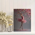 thumbnail image 2 of Ballerina Dance Flower Canvas Print for Living Room Bedroom Dining Room Entryway Office Studio Hallway Hotel Lobby Cafe Boutique Decor, 2 of 8