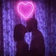 thumbnail image 4 of Luz De Neón De Corazón Led Rosa Neón Luz De Pared Corazón Luces De Neón Lámpara De Corazón Iluminada Para El Hogar Habitación De Los Niños Bar Fiesta Boda Speravity HA022234-00, 4 of 5