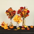 thumbnail image 4 of Decoraciones de calabaza artificiales Adornos de mesa Decoración de otoño, 4 of 5