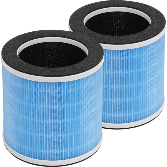 GoKBNY Lot de 2 KQ-31 Filtre de Remplacement HEPA Véritable Compatible avec Purificateurs AIRTOK KQ-31 et KQLKJ KQ-31, iooo K31, Aucleia KQ-31/KQ-31A, Système de Filtration 3-en-1