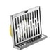 thumbnail image 3 of Desagüe de piso de esquina, rejilla de acero inoxidable, rejilla cuadrada, desagüe de pared, desagüe lateral para cocina para tubería de 110 mm, 3 of 9