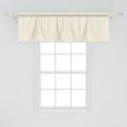 thumbnail image 2 of Ambesonne Ivory Window Valance, Baroque Blooms, 54" X 18", Cream, 2 of 3
