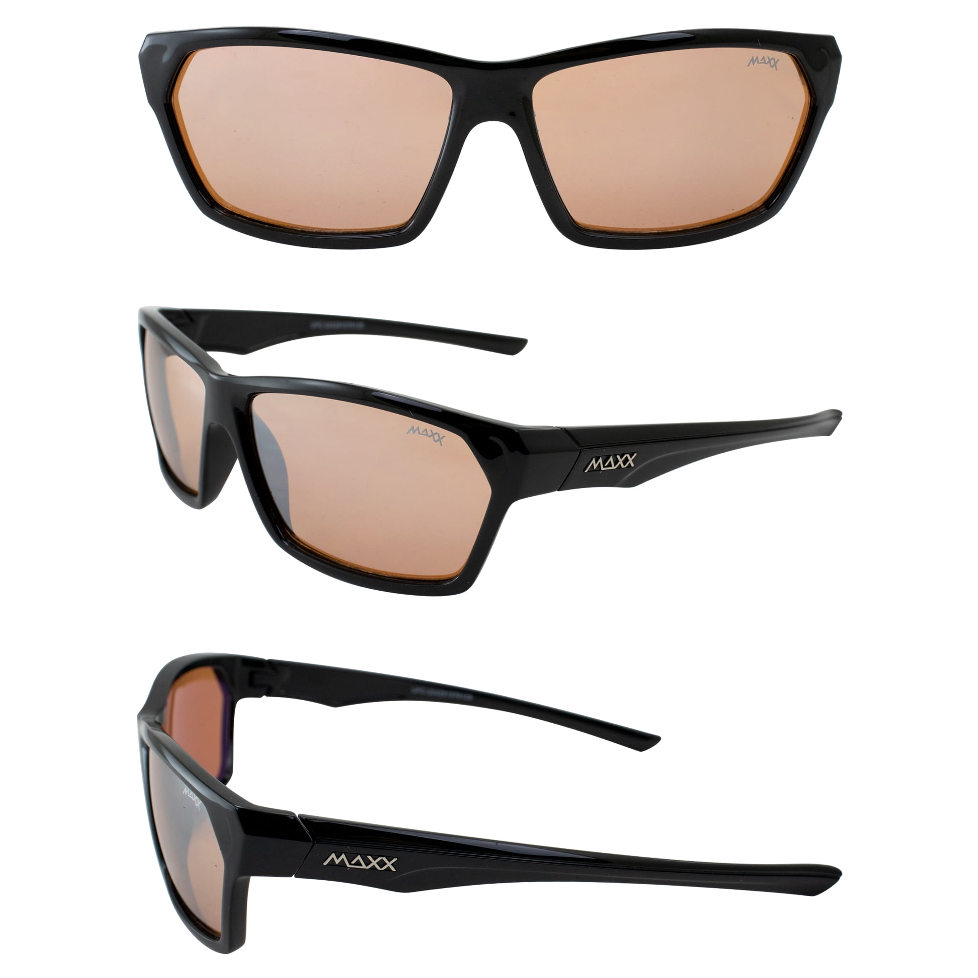 Maxx Cobra 2.0 HD Lenses Black Frame Sports Sunglasses
