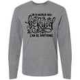 thumbnail image 3 of Inktastic Inspirational Quote In a World You Can be Anything be Kind Long Sleeve T-Shirt, 3 of 5