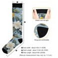 thumbnail image 3 of FORMRS Womens Knee High Socks Casual Long Thick Travel Daily Wear, 2 Pairs, Lemon Pattern, 3 of 6