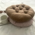thumbnail image 5 of Thinsont Round Seat Cushion Pillow Floor Cushions Pad Keep Warm Thickened Sitting Balcony Household Bar Furniture Decoration Chocolate Color 40X40cm, 5 of 6