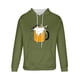 thumbnail image 4 of Sudadera con capucha para hombre, estilo casual, con cuello redondo, estampado, manga larga, blusa de poliéster, 4 of 5