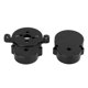 thumbnail image 4 of Carcasa de caja de cambios de transmisión trasera, accesorio para camión RC, carcasa de caja de cambios de metal para camión WPL D12, color negro, 4 of 14